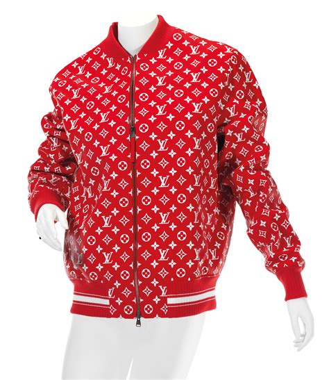 red lv jacket